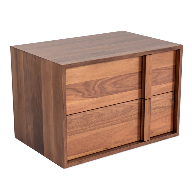 Berlin - Modern Walnut Bedroom Set — view 4