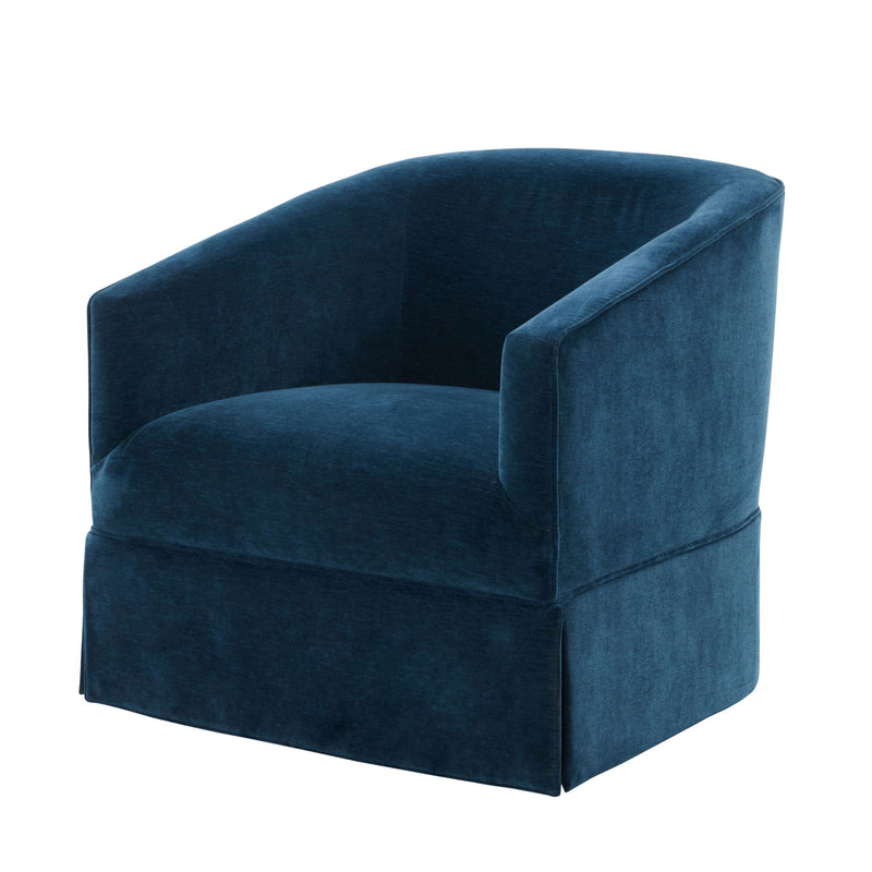 Elm - Skirted Swivel Chair - R&R Furniture Gallery (Fountain Valley, CA)