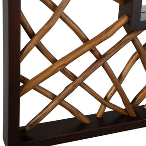 Teak Maze - Rectangle Mirror