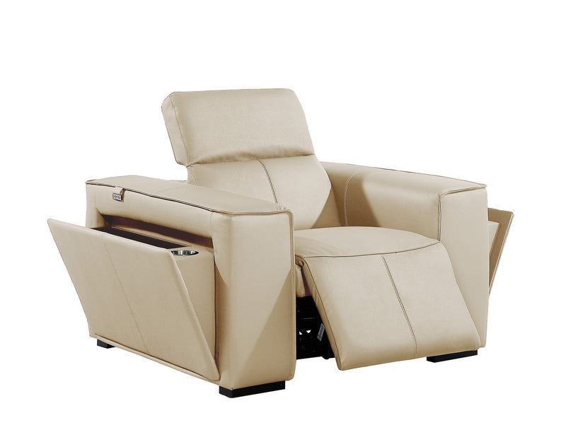 1224 - 7-Piece Modular Power Reclining Sofa, Loveseat & Chair Set In With 6 Power Recliners & Power Headrests