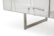 Kilson - Modern White TV Stand — view 2