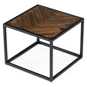 Pasada - Industrial Brown Acacia End Table — view 2