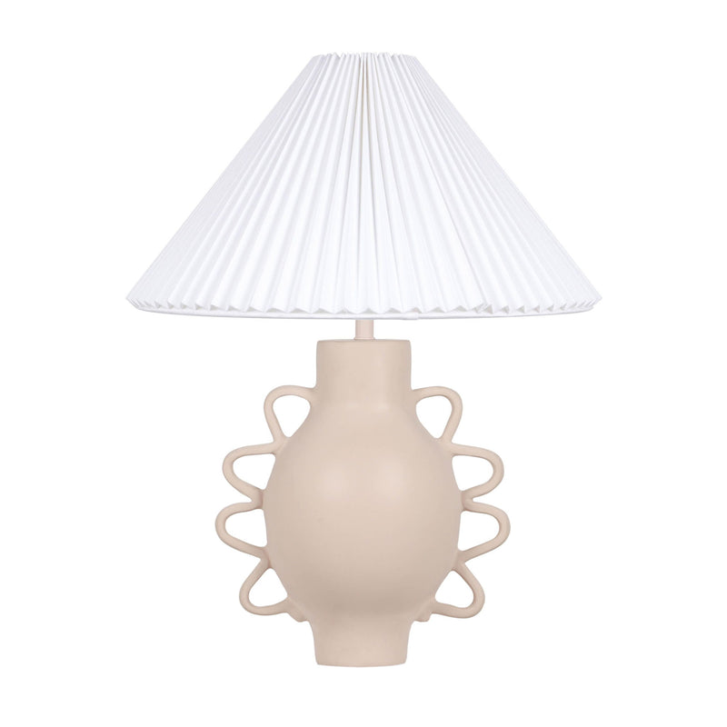 Hazza - Pleated Table Lamp - R&R Furniture Gallery (Fountain Valley, CA)