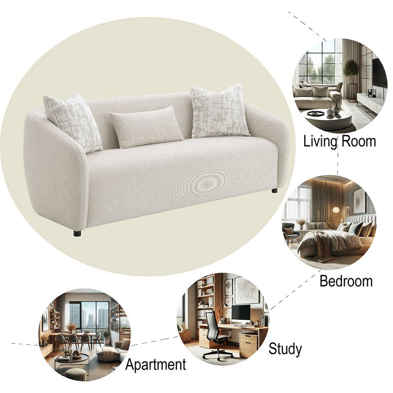 Etienne - Sofa With 3 Pillows - R&R Furniture Gallery (Fountain Valley, CA)