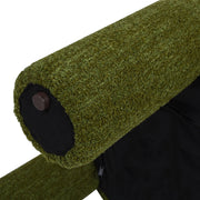 Hugo - Round Fully Upholstered Ottoman - R&R Furniture Gallery (Fountain Valley, CA)