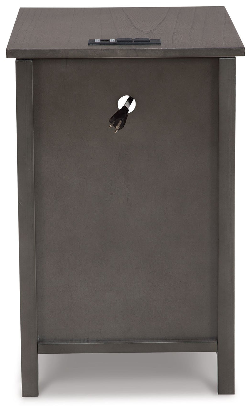 Treytown - Chair Side End Table - R&R Furniture Gallery (Fountain Valley, CA)
