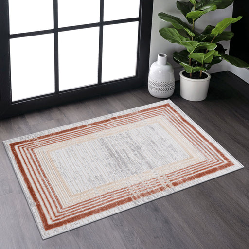Marfi - Bordered Rug - R&R Furniture Gallery (Fountain Valley, CA)