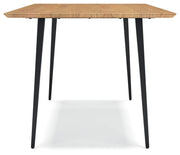 Gretlynn - Rectangular Dining Room Table - Black / Natural - R&R Furniture Gallery (Fountain Valley, CA)