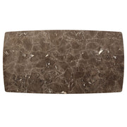 Jaramillo - Dining Table - Marble Top & Natural Finish - R&R Furniture Gallery (Fountain Valley, CA)