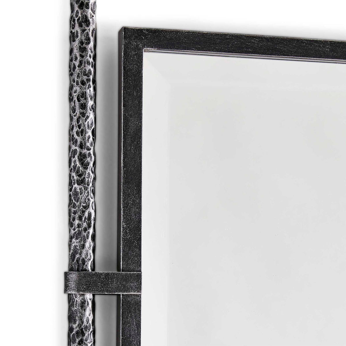 Lean On Me - Floor Mirror - Black