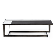 Fargo - Modern Ceramic & Grey Walnut Coffee Table