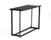 Fargo - Modern Ceramic & Grey Walnut Console Table — view 2