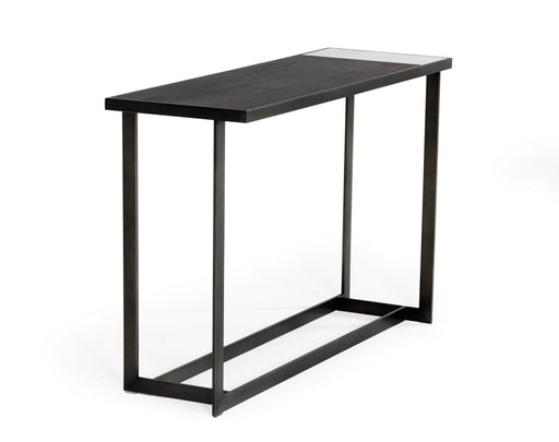 Fargo - Modern Ceramic & Grey Walnut Console Table — view 2