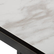 Fargo - Modern Ceramic & Grey Walnut Coffee Table — view 4
