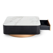 Peak - Modern Black Oak Coffee Table — view 3