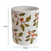 Tempest - Ceramic Table - Orange Citrus - R&R Furniture Gallery (Fountain Valley, CA)