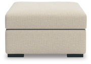 LadyMae - Oversized Accent Ottoman - Twill - R&R Furniture Gallery (Fountain Valley, CA)