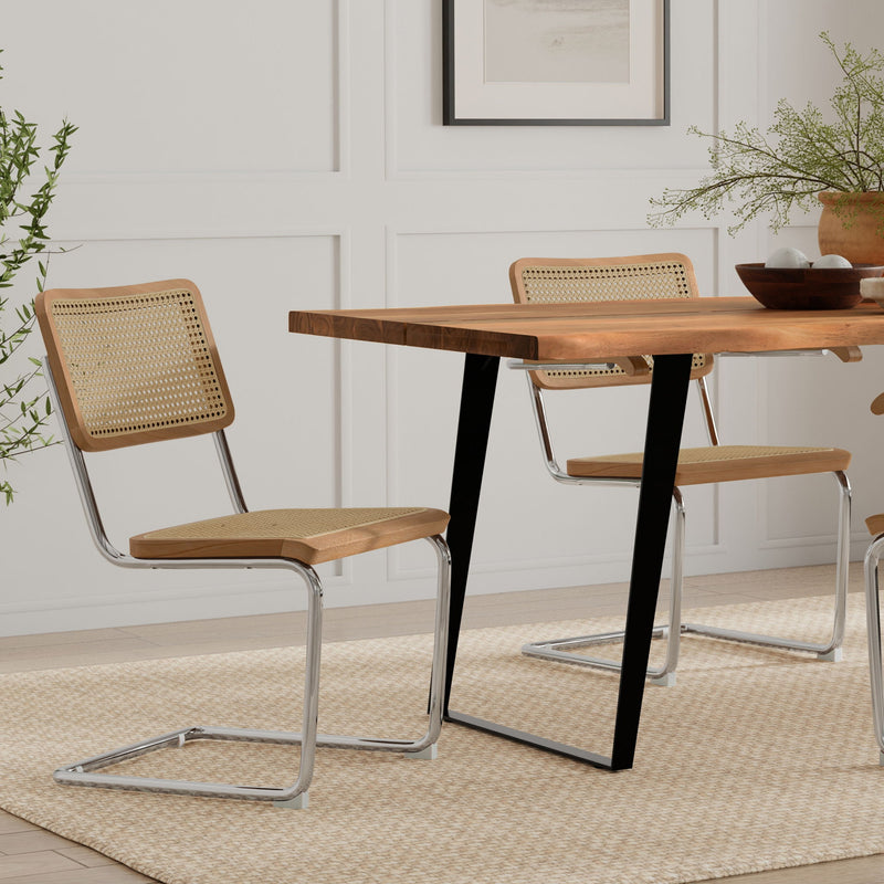 Madalyn - Dining Chair (Set of 2) - Brown - R&R Furniture Gallery (Fountain Valley, CA)