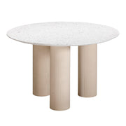 Parcino - Concrete Indoor / Outdoor Dining Table - Terrazzo - R&R Furniture Gallery (Fountain Valley, CA)