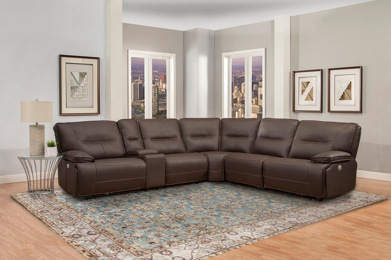 Spartacus - Power Reclining Sectional - R&R Furniture Gallery (Fountain Valley, CA)
