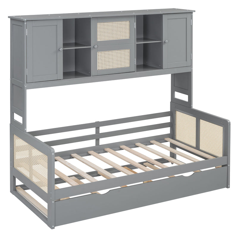 Daybed And All In One Cabinet And Shelf - R&R Furniture Gallery (Fountain Valley, CA)