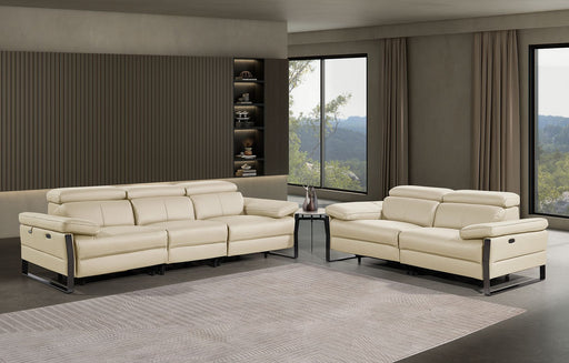 1246 - Modular Power Dual Reclining Sofa And Loveseat Set With Power Headrests - R&R Furniture Gallery (Fountain Valley, CA)