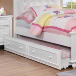 Olivia - Trundle, White