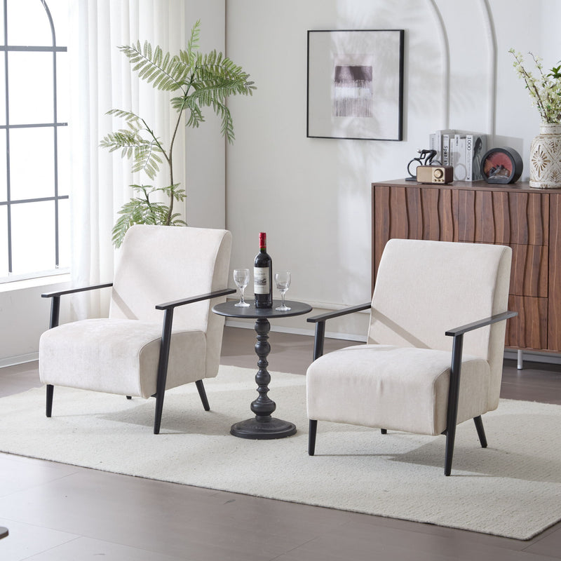 Modern Lounge Chair With Upholstery - R&R Furniture Gallery (Fountain Valley, CA)