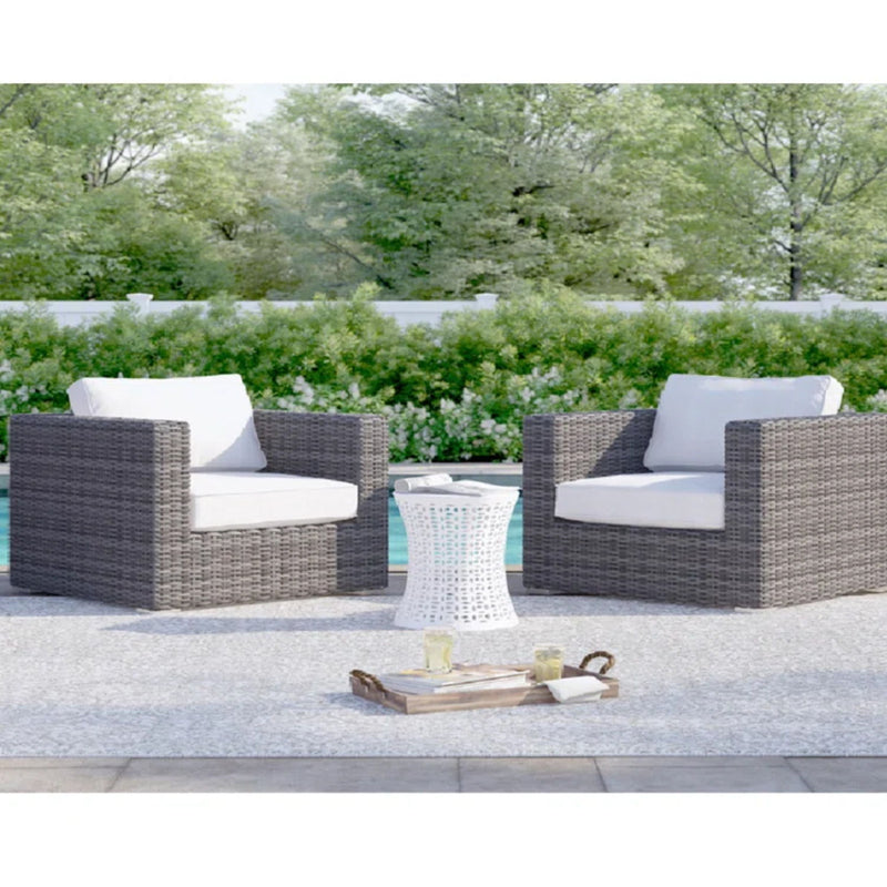 Patio Chair With Cushions Stylish Design - R&R Furniture Gallery (Fountain Valley, CA)