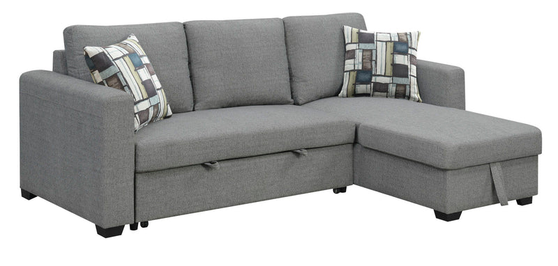 Pensole - Reversible Pop - Up Sleeper Sectional - R&R Furniture Gallery (Fountain Valley, CA)
