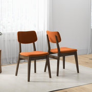 Carlos - Solid Back Side Chair (Set of 2) - R&R Furniture Gallery (Fountain Valley, CA)