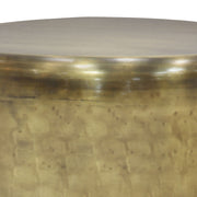 Garvy - Handcrafted Metal Side Table - R&R Furniture Gallery (Fountain Valley, CA)