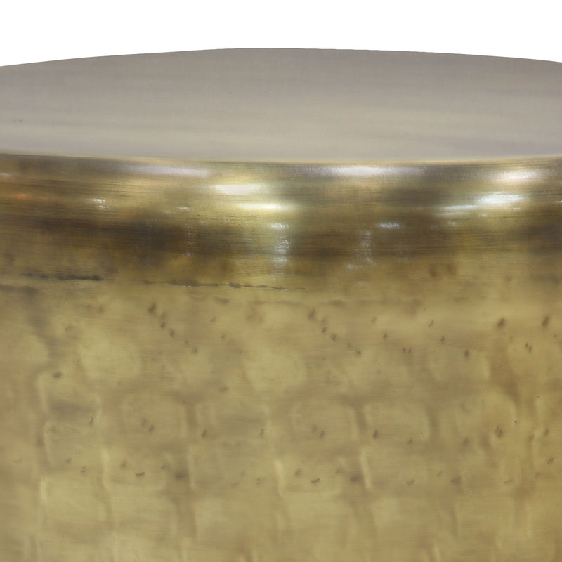 Garvy - Handcrafted Metal Side Table - R&R Furniture Gallery (Fountain Valley, CA)