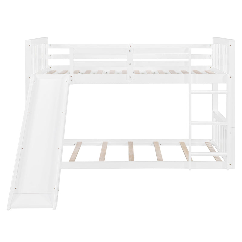 Bunk Bed With Convertible Ladder And Slide - R&R Furniture Gallery (Fountain Valley, CA)
