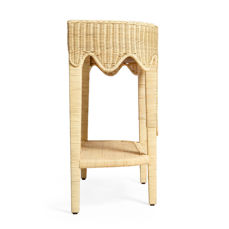 Sally - Rattan Console Table - Natural - R&R Furniture Gallery (Fountain Valley, CA)