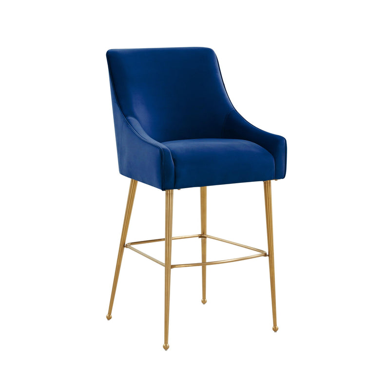 Beatrix - Velvet Stool - R&R Furniture Gallery (Fountain Valley, CA)