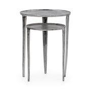 Elinor - Nesting Accent Tables (Set of 2) - Nickle - R&R Furniture Gallery (Fountain Valley, CA)
