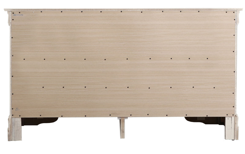 Elegant traditional storage dresser by Glory Furniture with multiple drawers and classic wood finish.