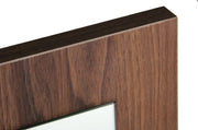 Asus - Italian Modern Walnut Mirror — view 2