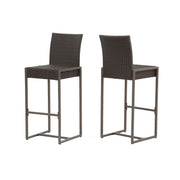 Outdoor Barstool With Hand Crafted Details (Set of 2) - R&R Furniture Gallery (Fountain Valley, CA)