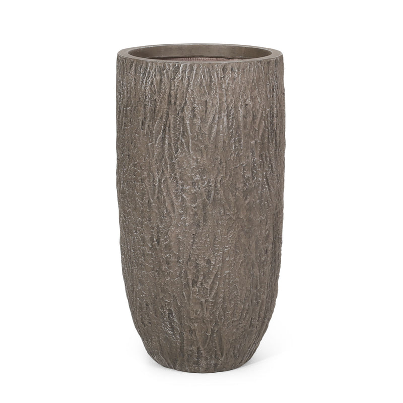 Magnesium Oxide Planter For Outdoor Use - Natural Wood - R&R Furniture Gallery (Fountain Valley, CA)