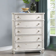 Jaqueline - Chest - Antique White - R&R Furniture Gallery (Fountain Valley, CA)