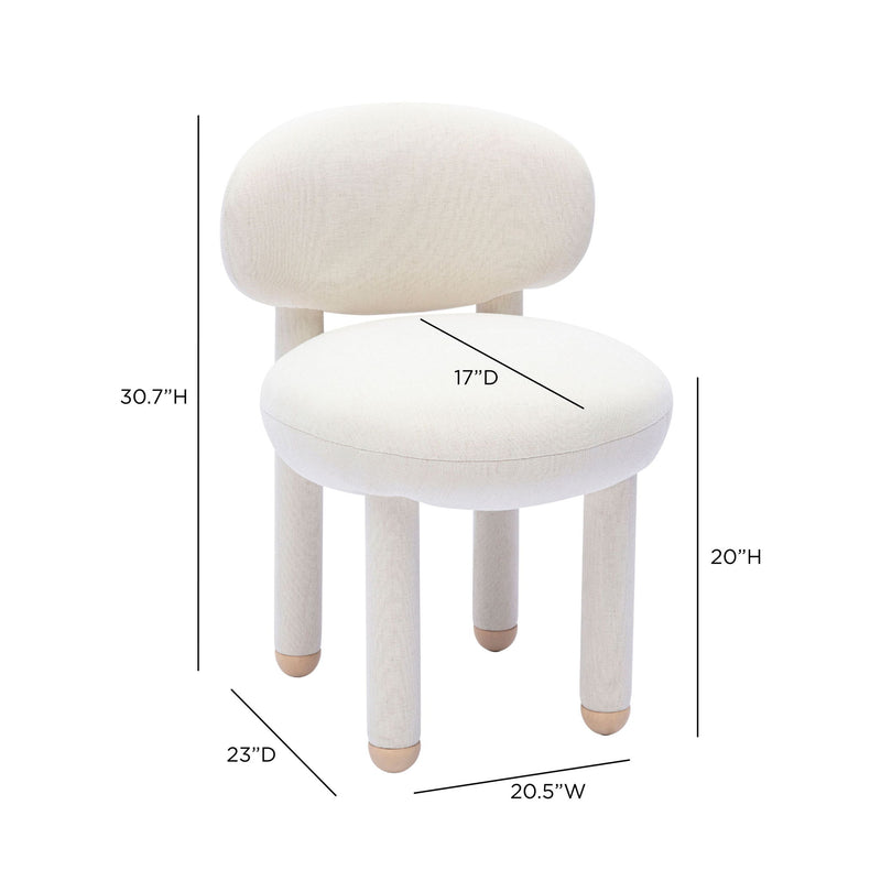 Manu - Performance Chenille Dining Chair