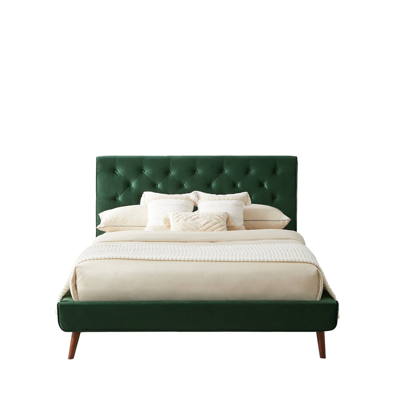 Dillon - Mid-Century Modern Platform Bed - R&R Furniture Gallery (Fountain Valley, CA)