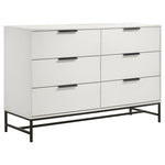 Taraval - 6 Drawer Bedroom Dresser - White