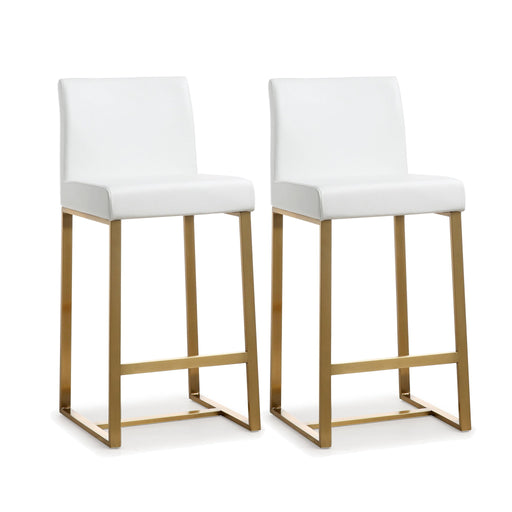 Denmark - Steel Counter Stool (Set of 2) - R&R Furniture Gallery (Fountain Valley, CA)