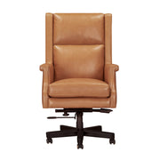 Dc132 - Leather Desk Chair - R&R Furniture Gallery (Fountain Valley, CA)