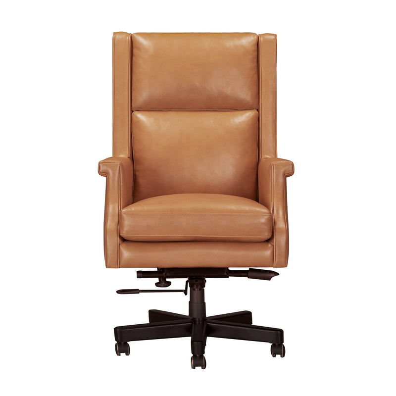 Dc132 - Leather Desk Chair - R&R Furniture Gallery (Fountain Valley, CA)