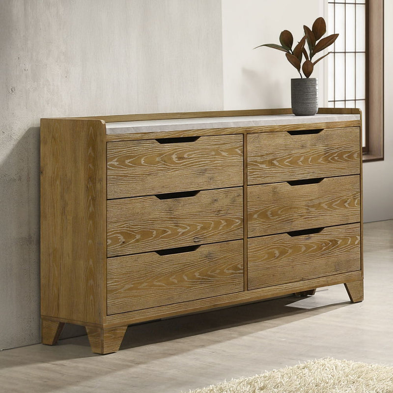 Garcia - Dresser - Light Brown - R&R Furniture Gallery (Fountain Valley, CA)
