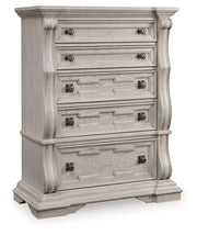 Bruchandi - Five Drawer Chest - Antique White - R&R Furniture Gallery (Fountain Valley, CA)